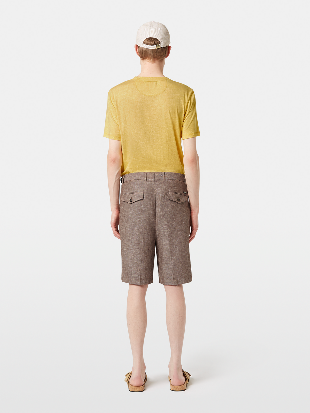 Cotton-Linen Bermuda Short
