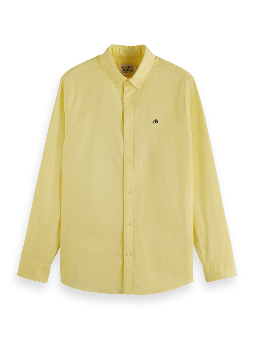 Seasonal core - Regular fit solid oxford shirt