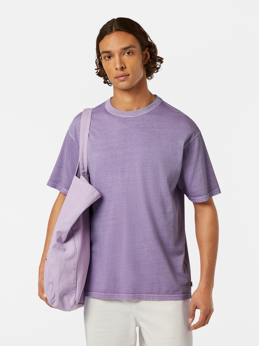 3 crosses garment-dyed T-shirt