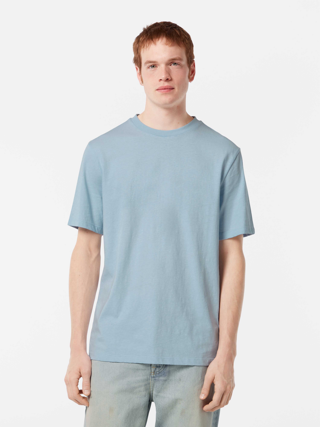 3 crosses cotton-linen T-shirt