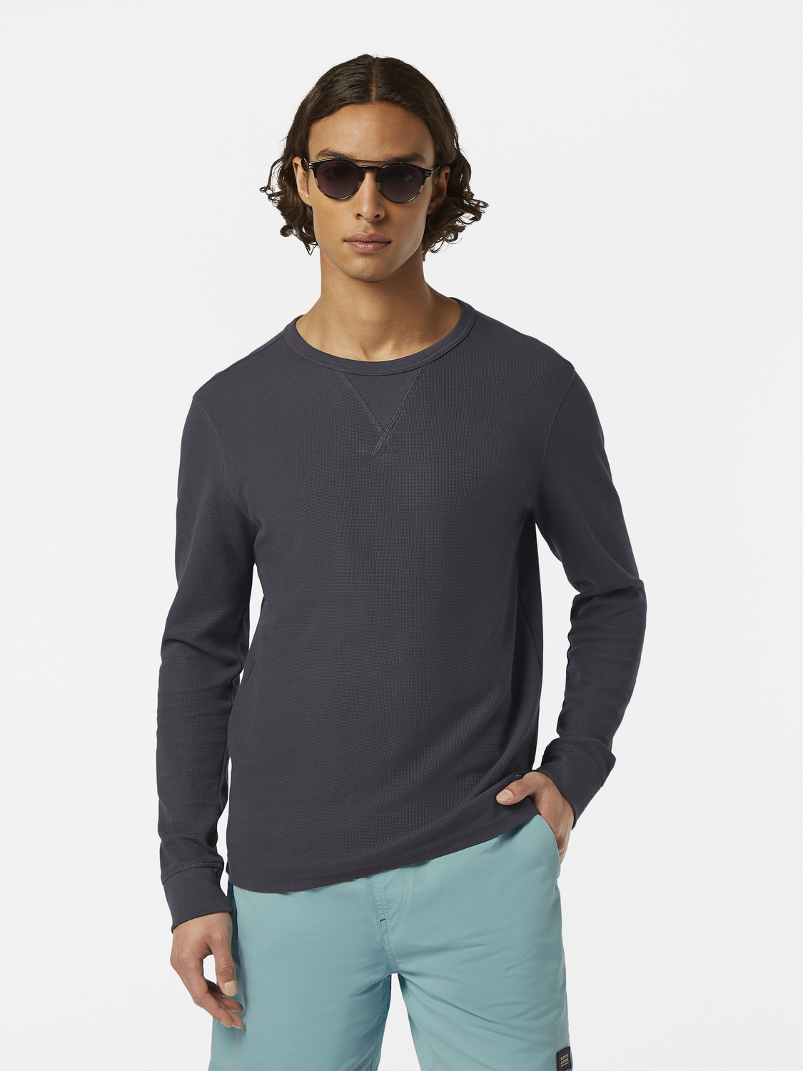 Waffle Long Sleeve T-Shirt