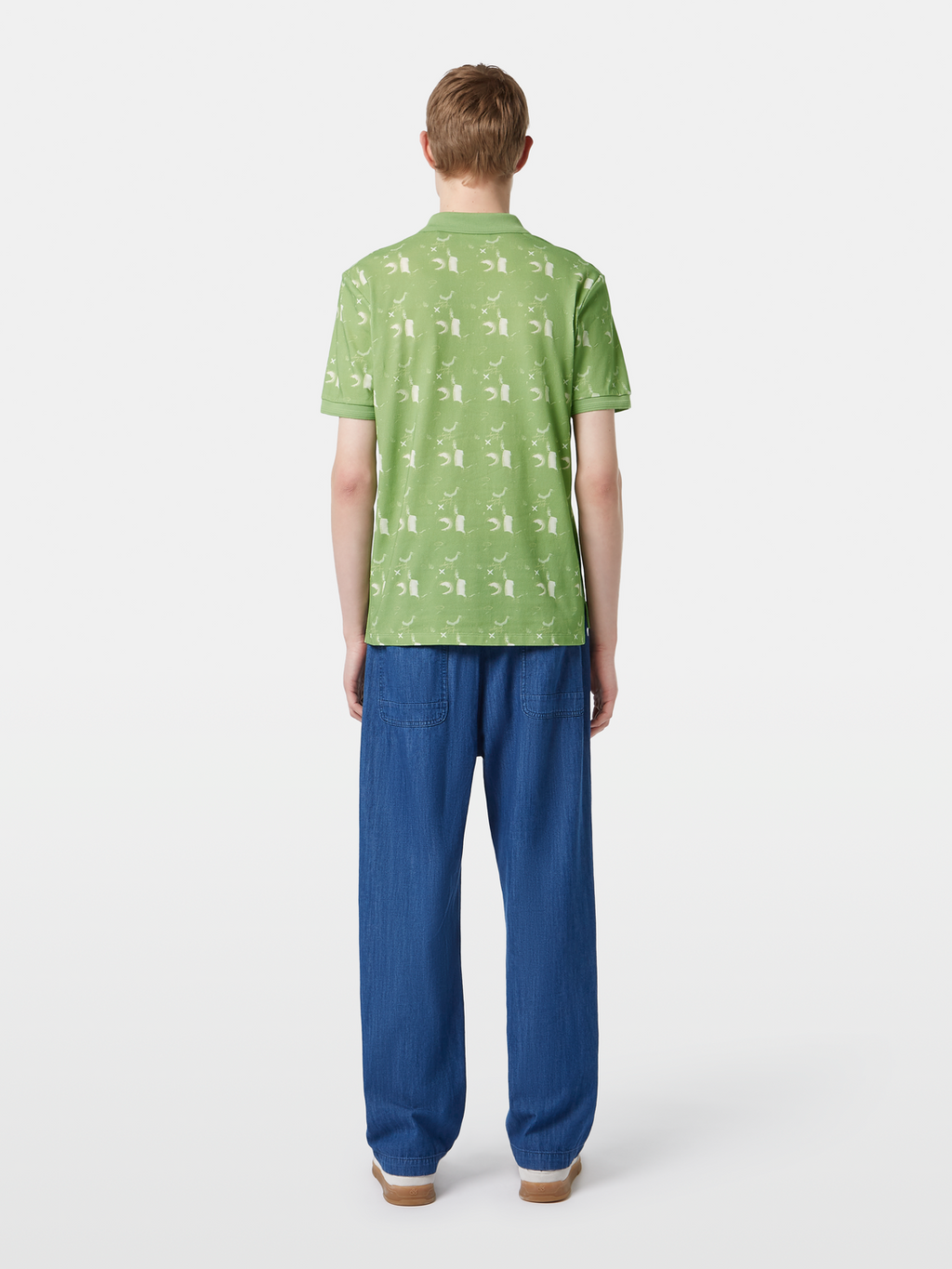 Printed polo