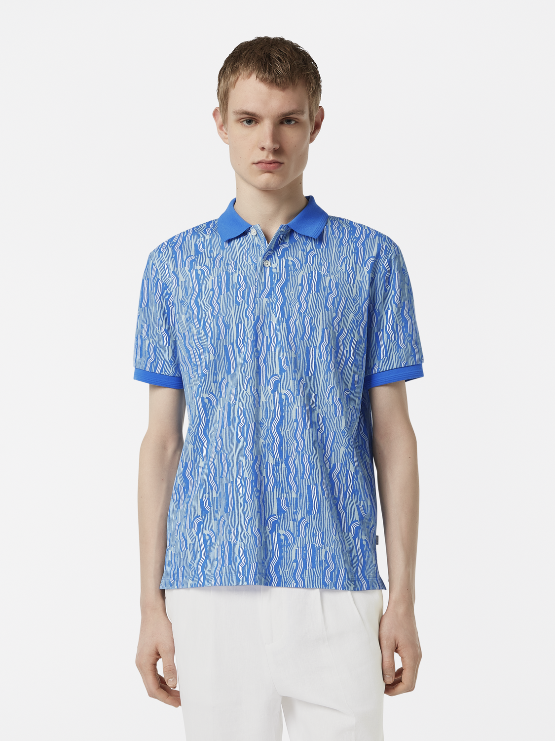 Printed polo