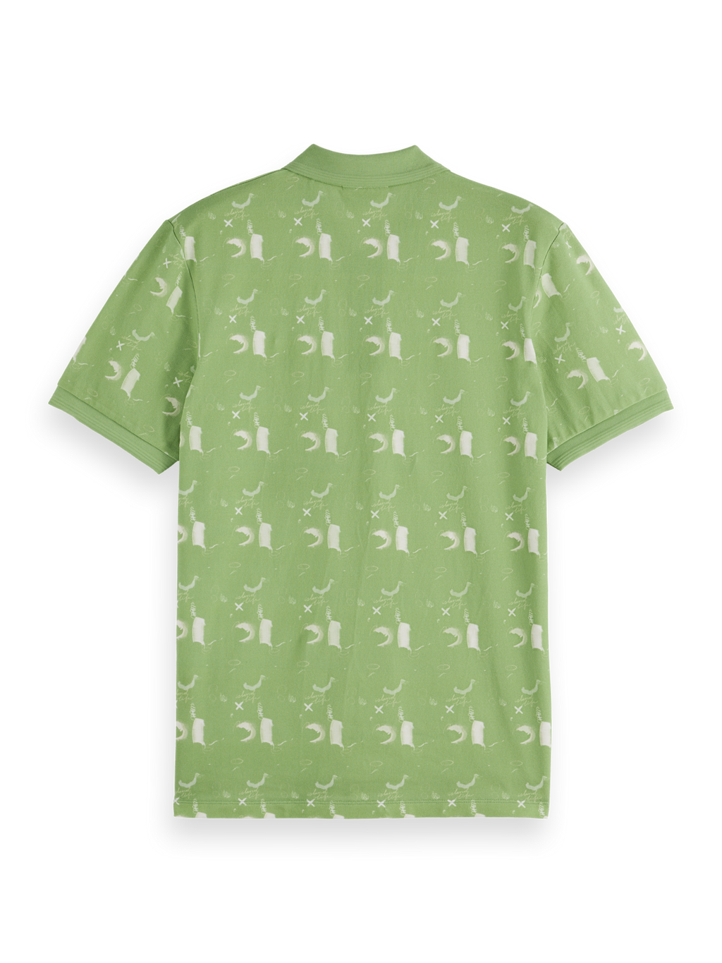 Printed polo