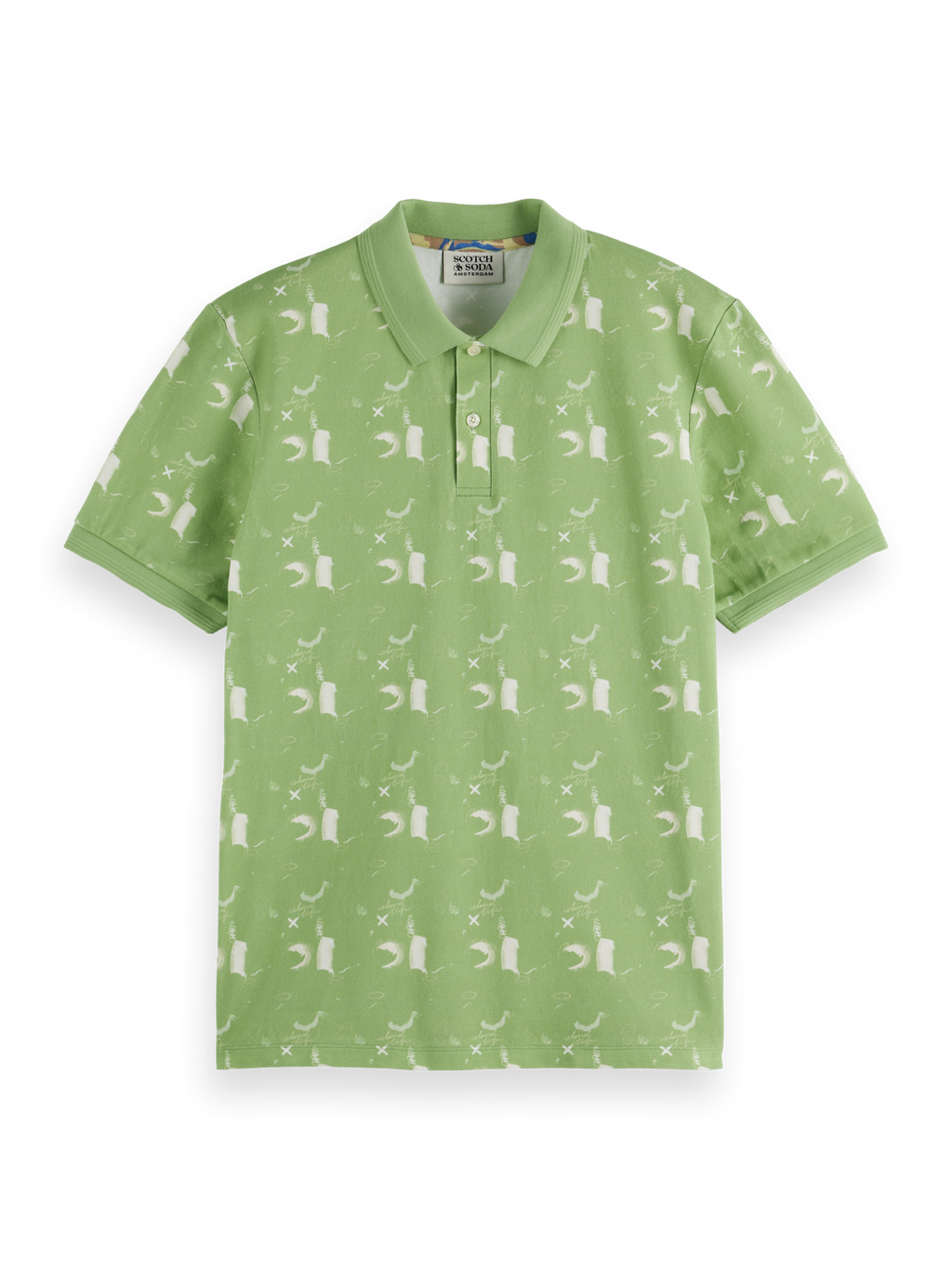Printed polo