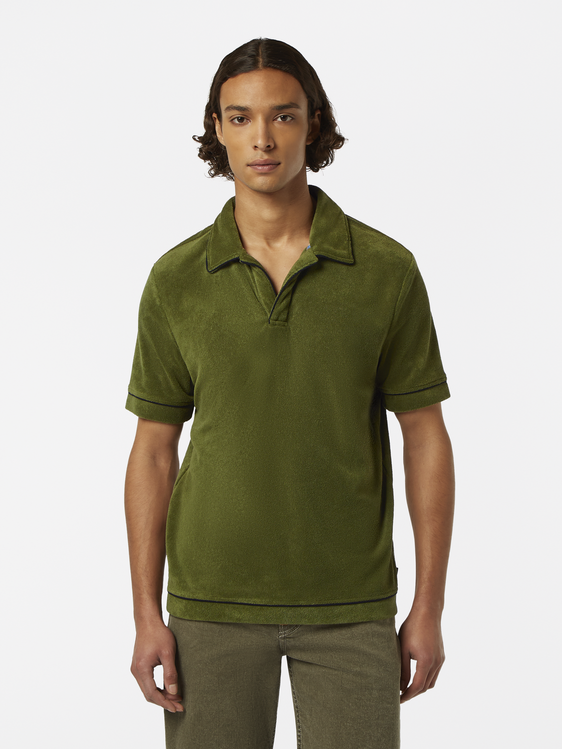 Towelling Polo