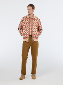 Regular fit geo-print shirt