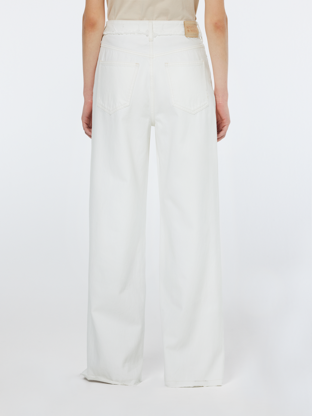 The Wave wide leg denim