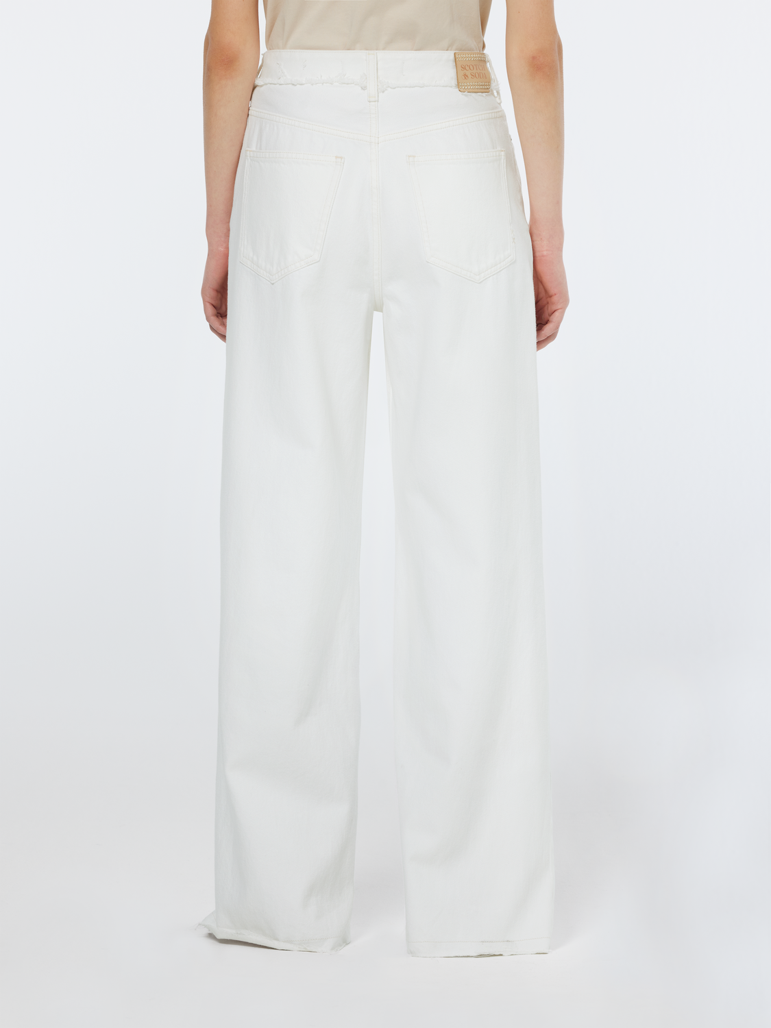 The Wave wide leg denim