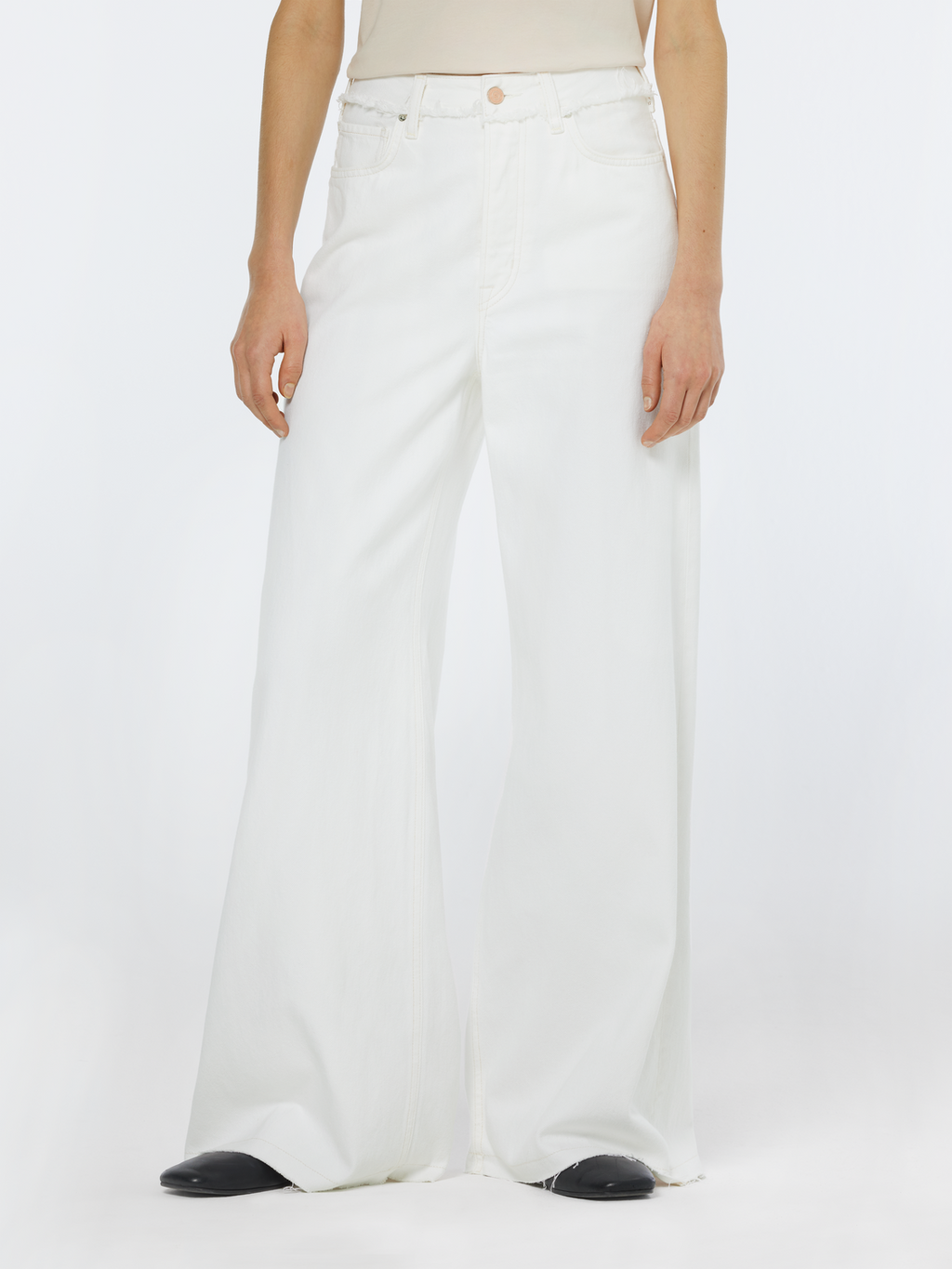 The Wave wide leg denim