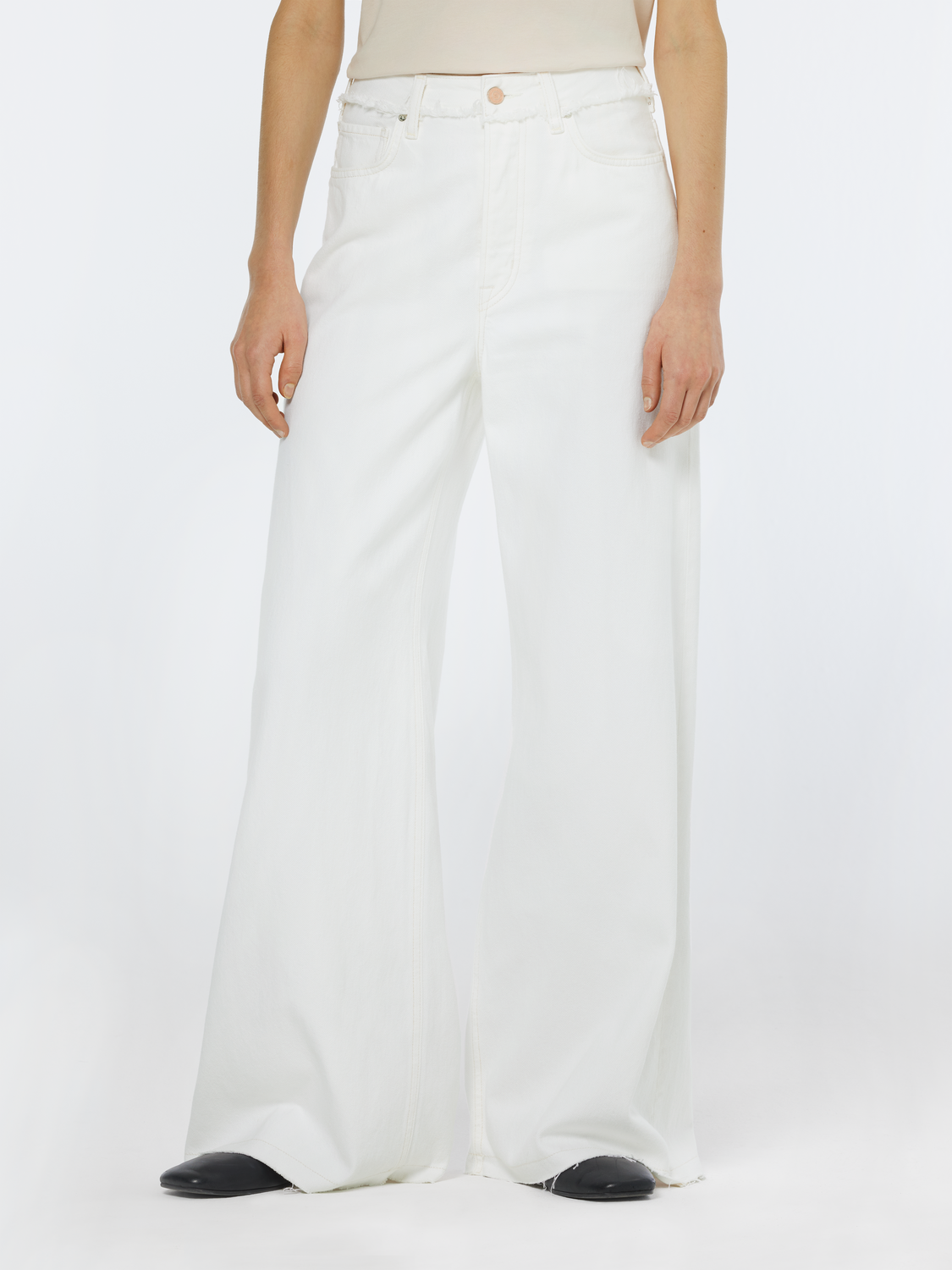 The Wave wide leg denim