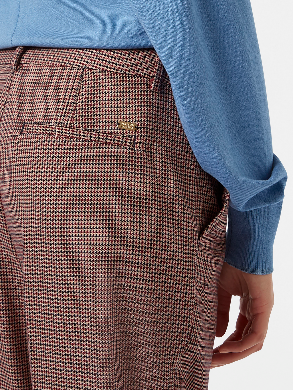 Lowry tailored slim heritage check pant