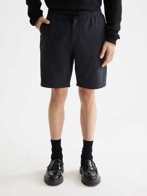 CORE - Fave - Cotton-Linen twill bermuda short