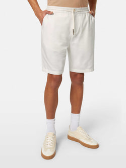 CORE - Fave - Cotton-Linen twill bermuda short