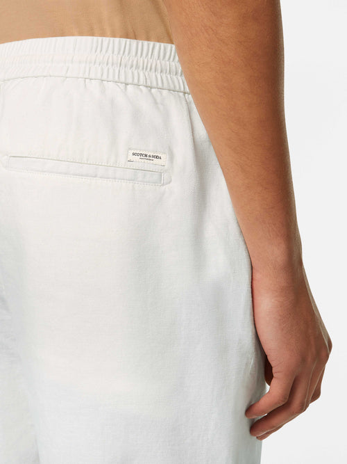 CORE - Fave - Cotton-Linen twill bermuda short