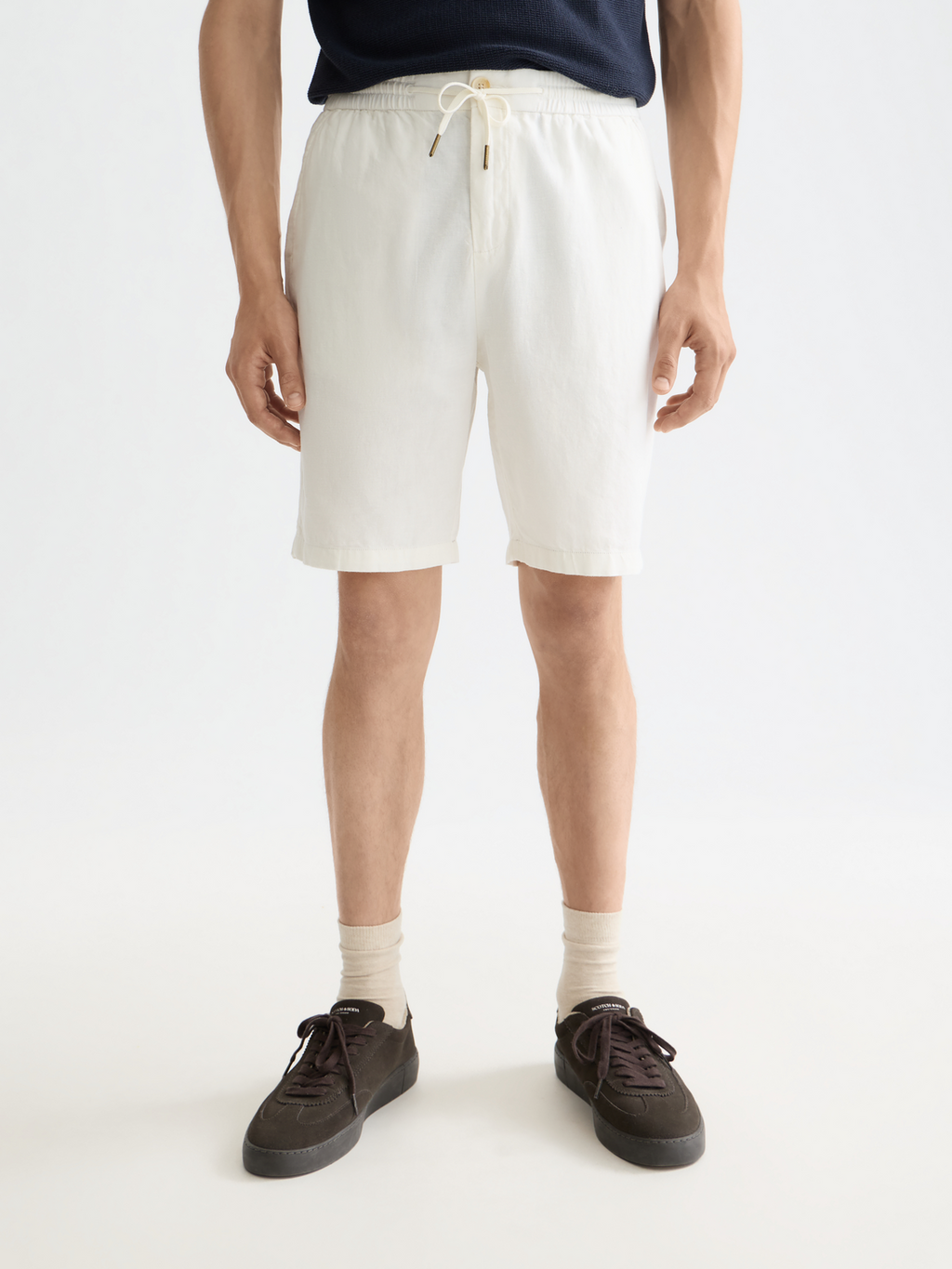 Essentials Fave Bermuda Shorts - OFF WHITE