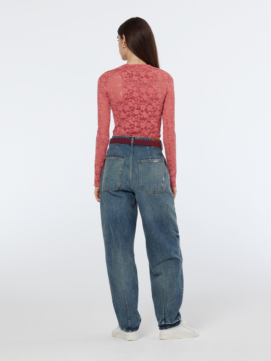 Floral lace Long Sleeve Top