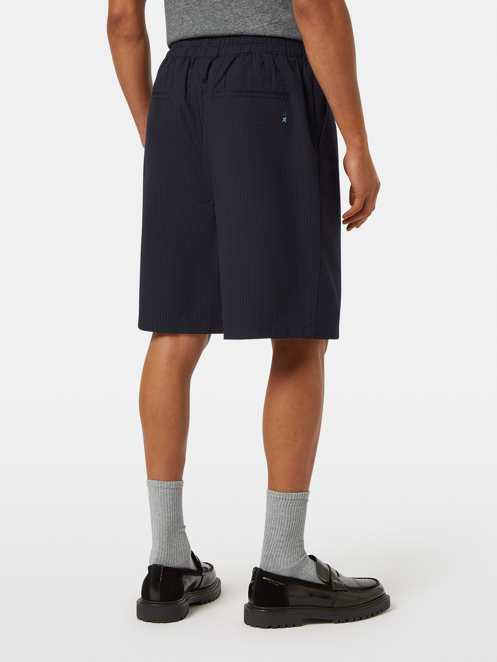 Seersucker Bermuda Shorts