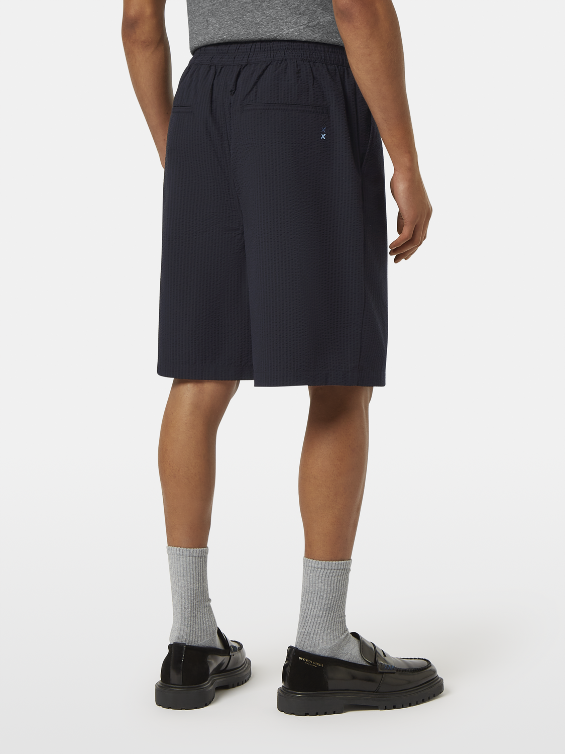 Seersucker Bermuda Shorts