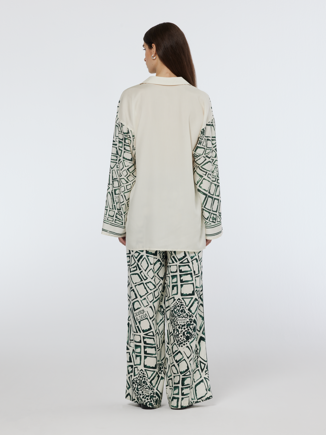 Oversized Print Shirt