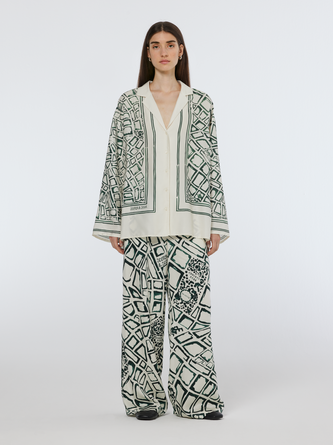 Oversized Print Shirt