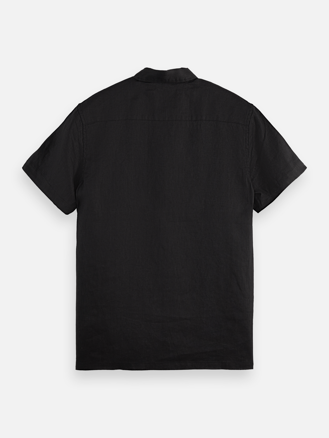 Essentials Linen Shirt - BLACK