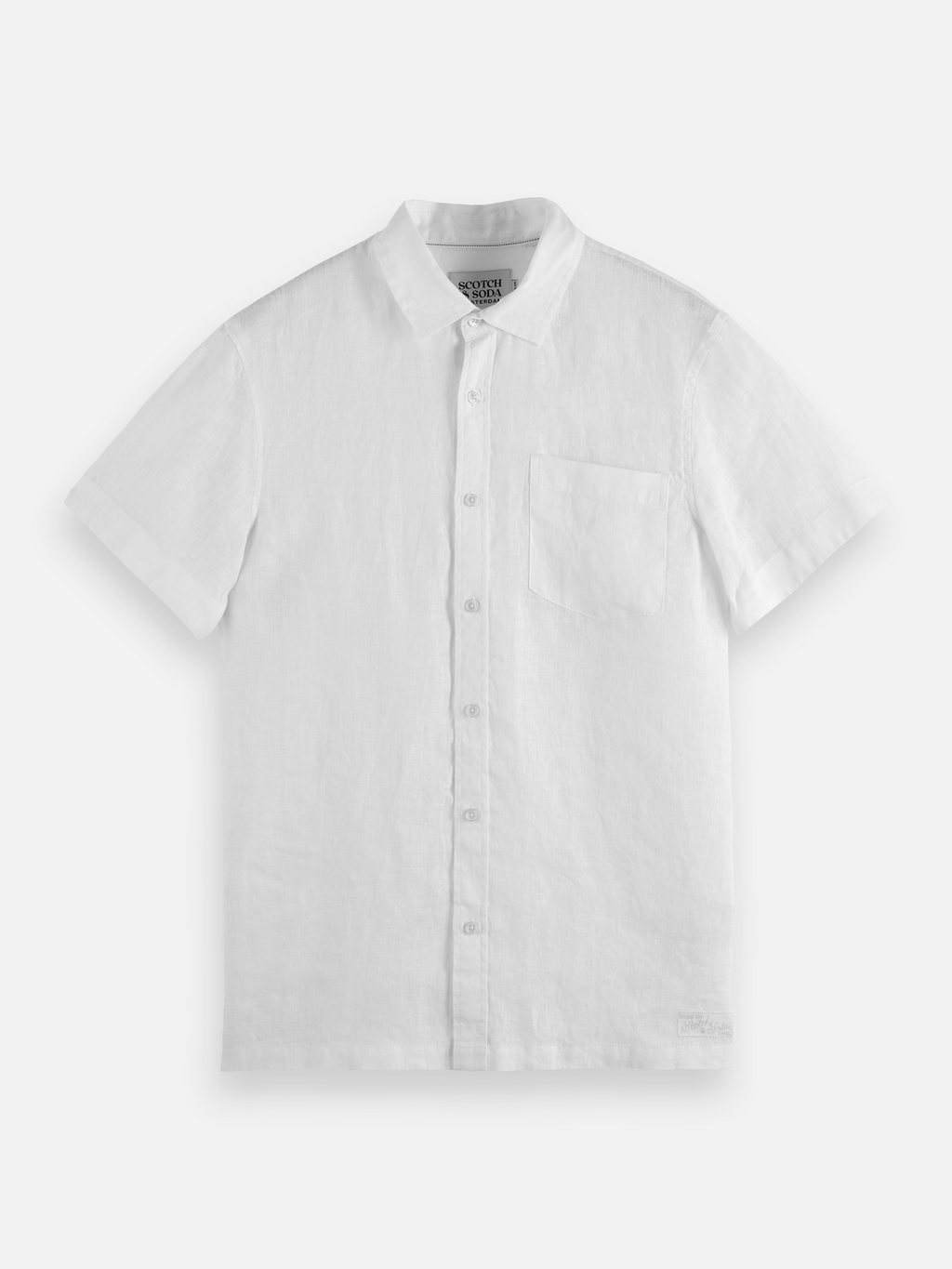 Essentials Linen Shirt - OFF WHITE