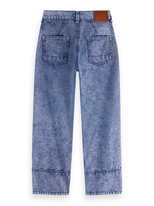 The Pitch loose jeans in mountain dyed and washed canvas