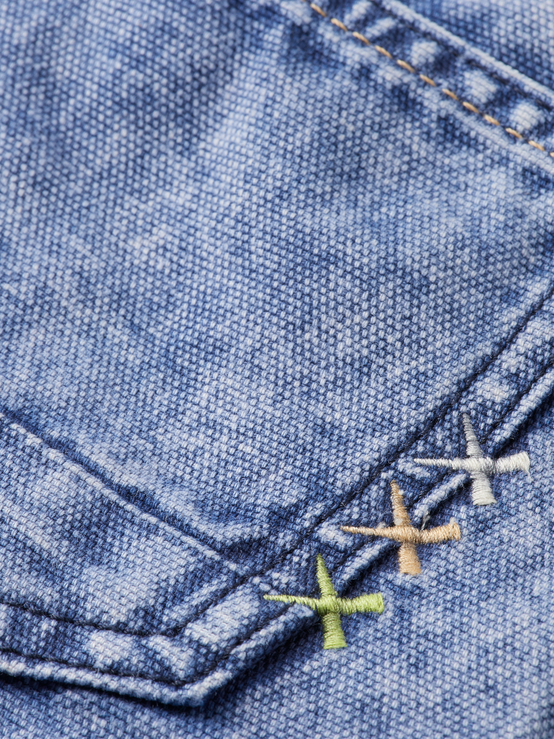 The Pitch loose jeans in mountain dyed and washed canvas