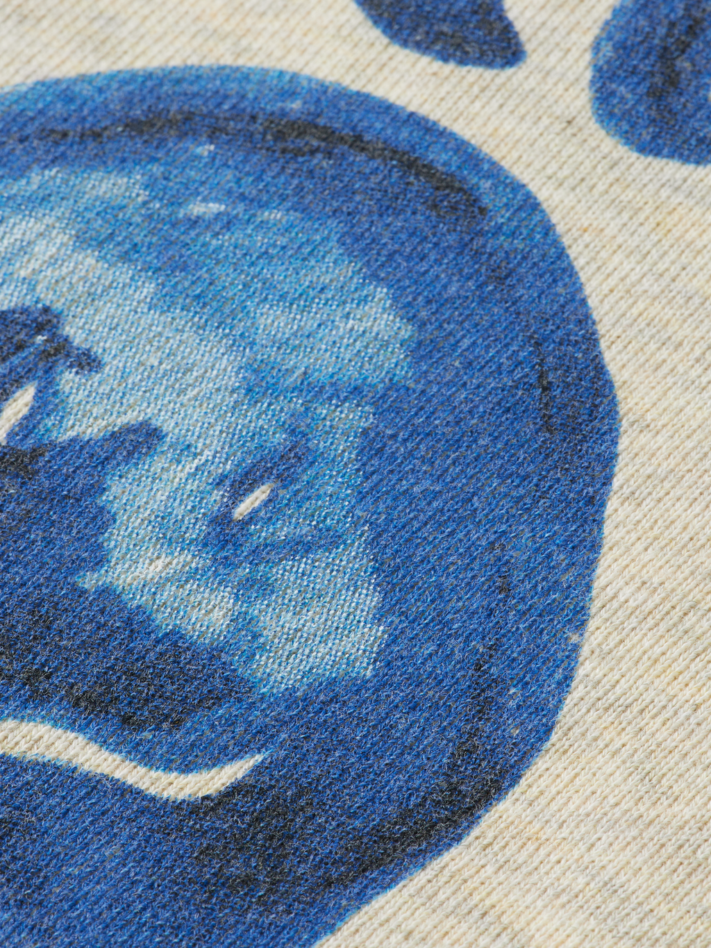 Boys Denim washed artwork sweatshirt