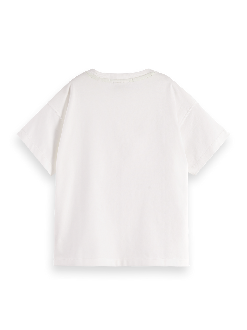 Girls Loose cropped artwork t-shirt