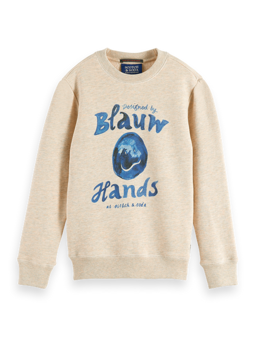 Relaxed-fit artwork sweatshirt
