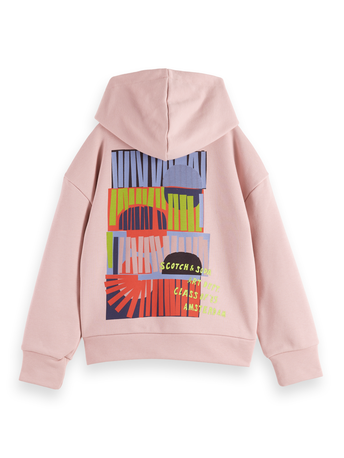 Girls Loose artwork hoodie – Scotch & Soda Amsterdam