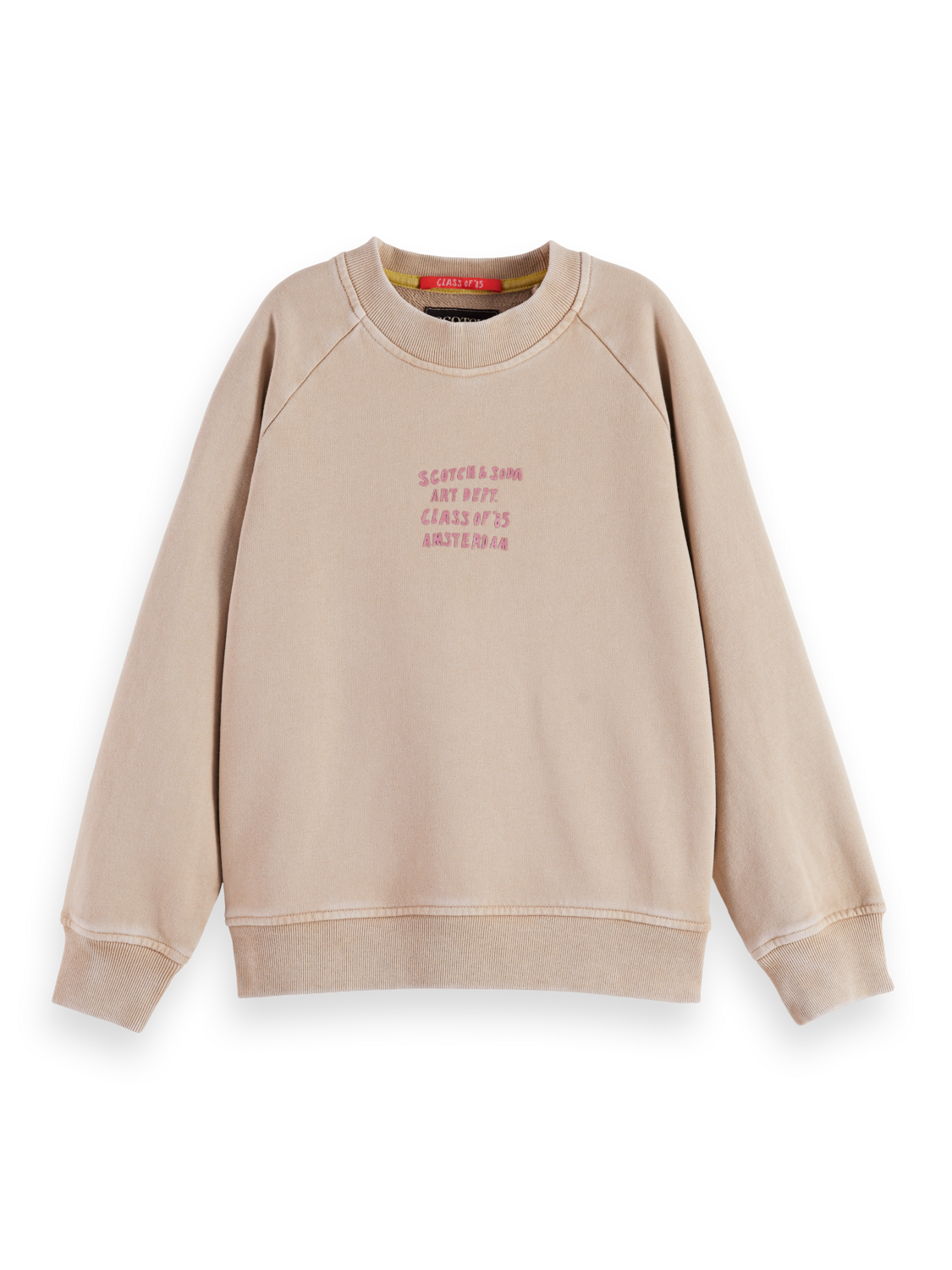 Girls Relaxed raglan artwork sweatshirt