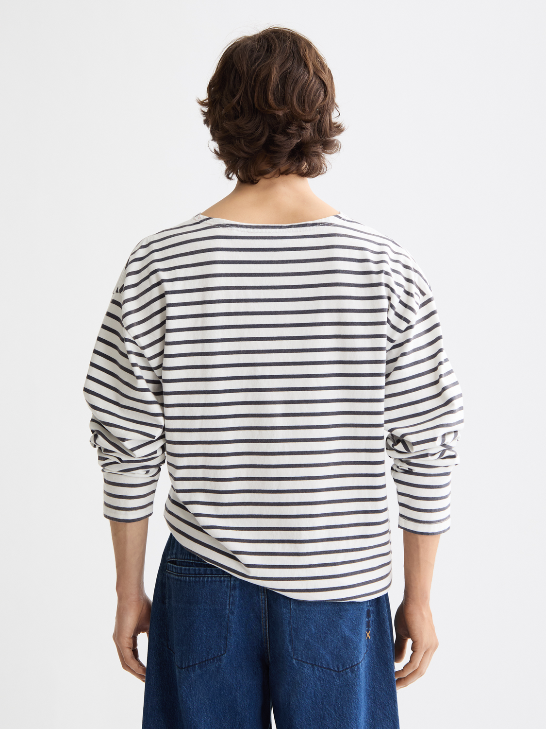 long sleeve breton top
