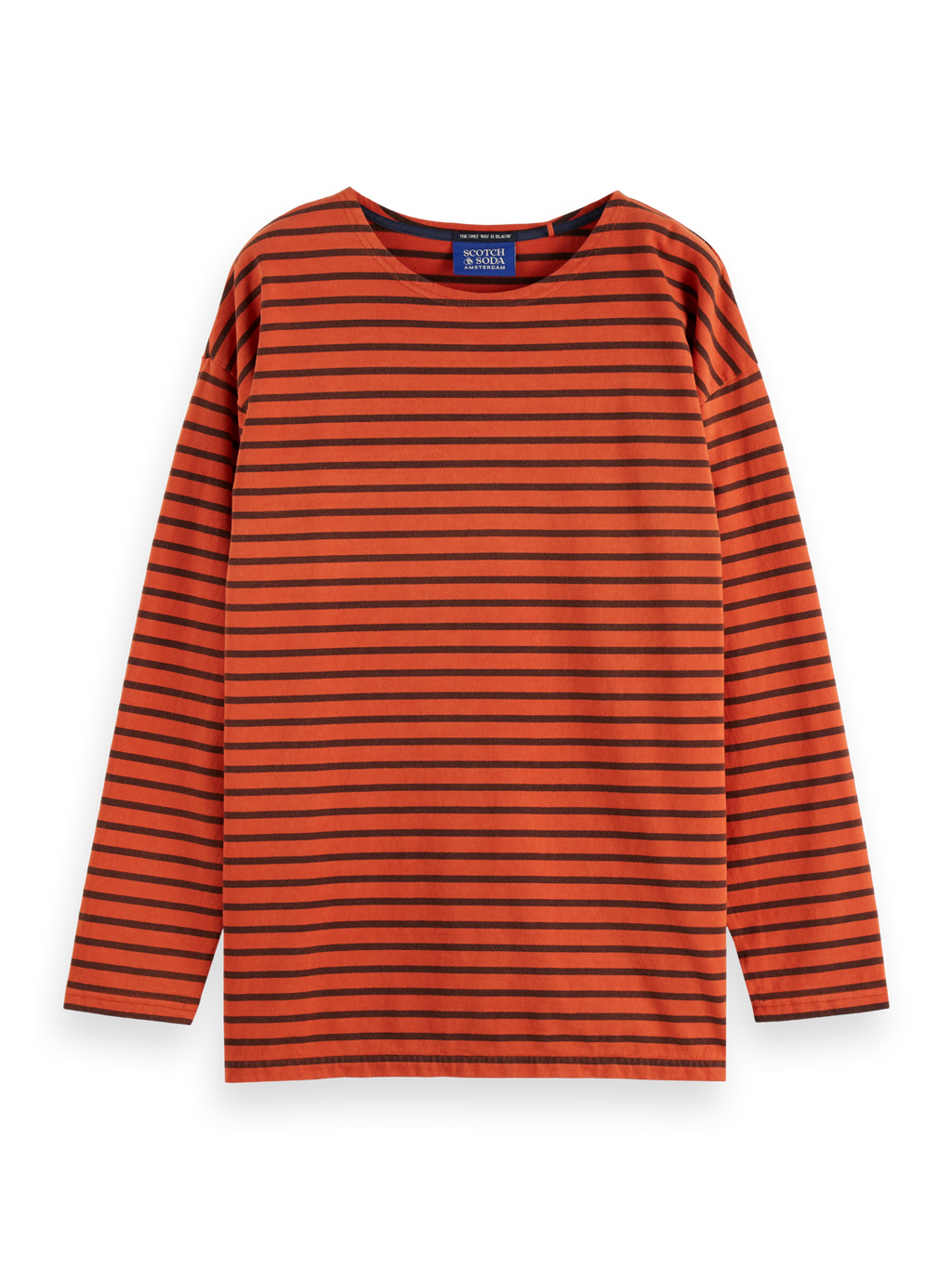 long sleeve breton top