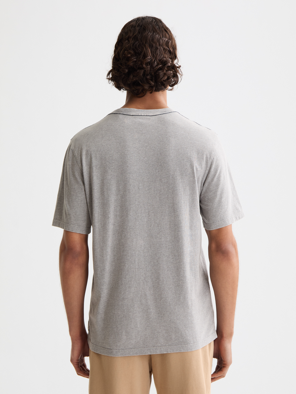 Denim artwork t-shirt