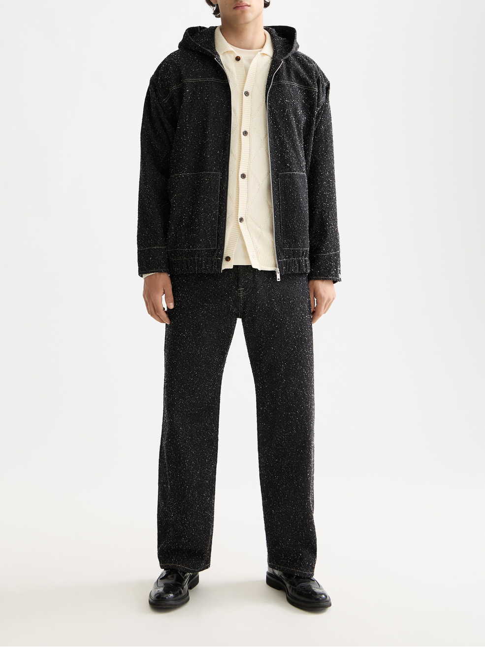 Hooded denim jacket – Scotch & Soda Amsterdam