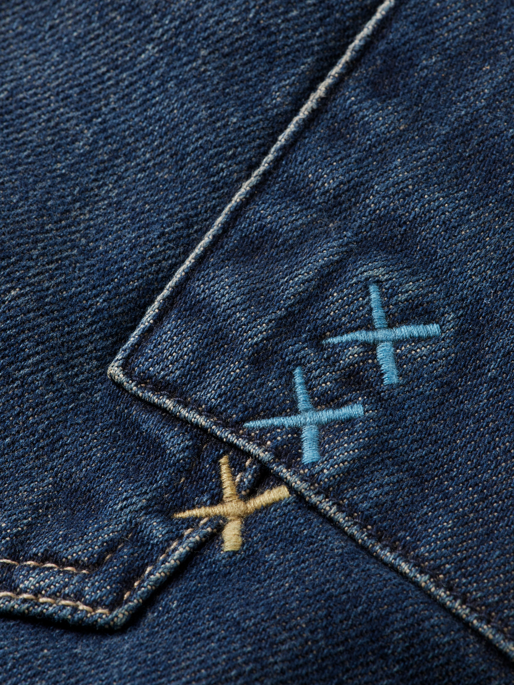The Zee straight denim