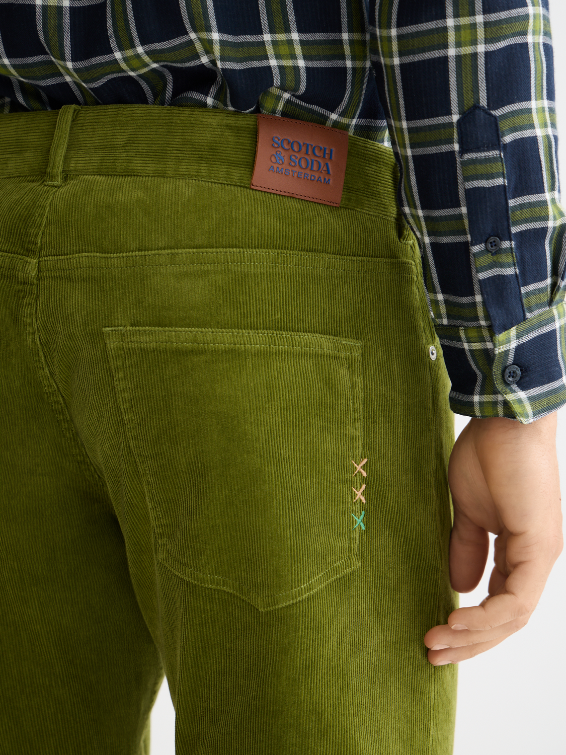The Zee straight corduroy denim