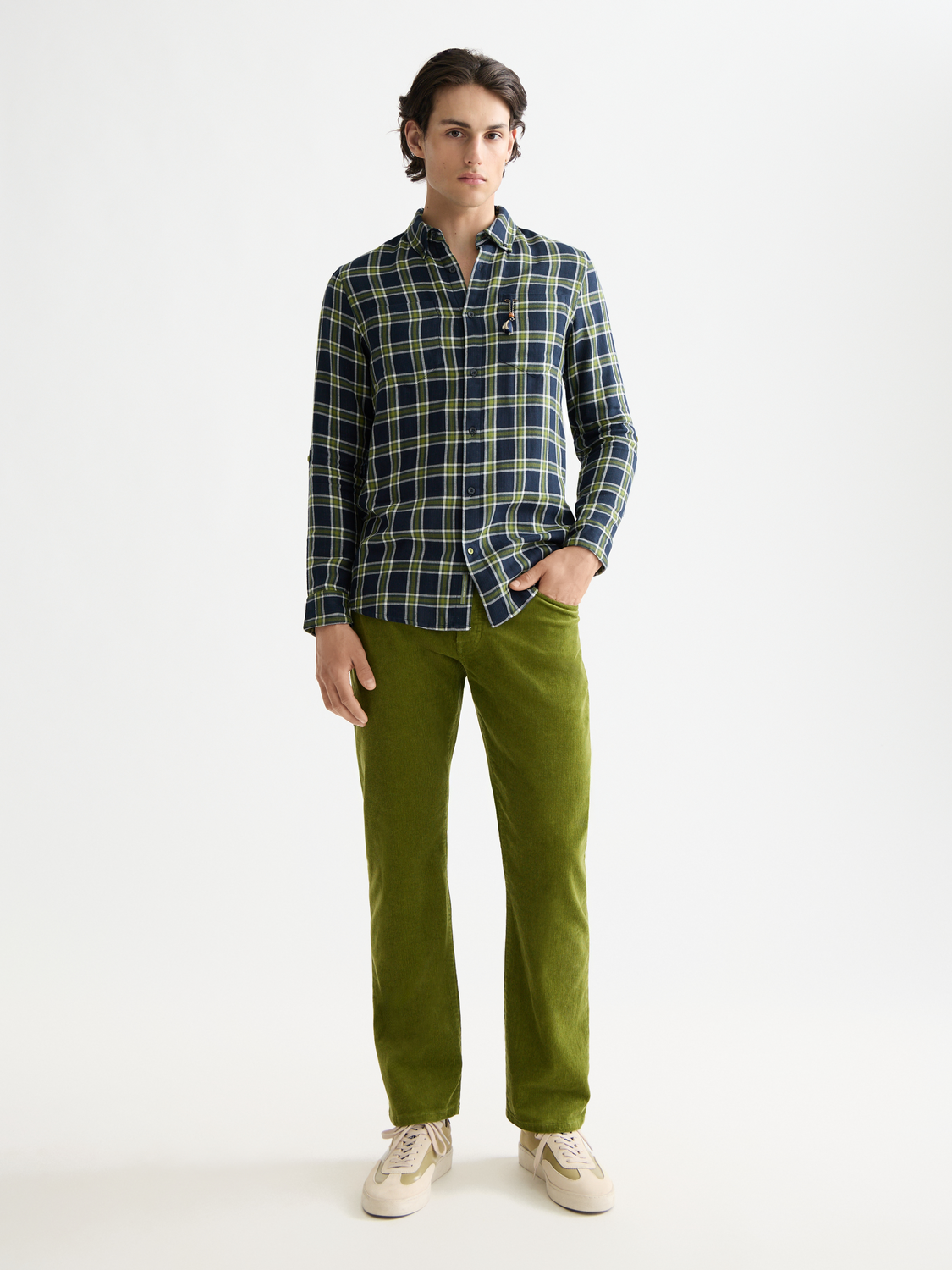 The Zee straight corduroy denim
