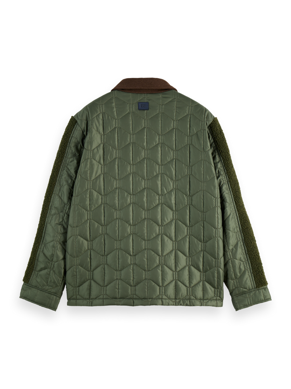 Quilted military jacket