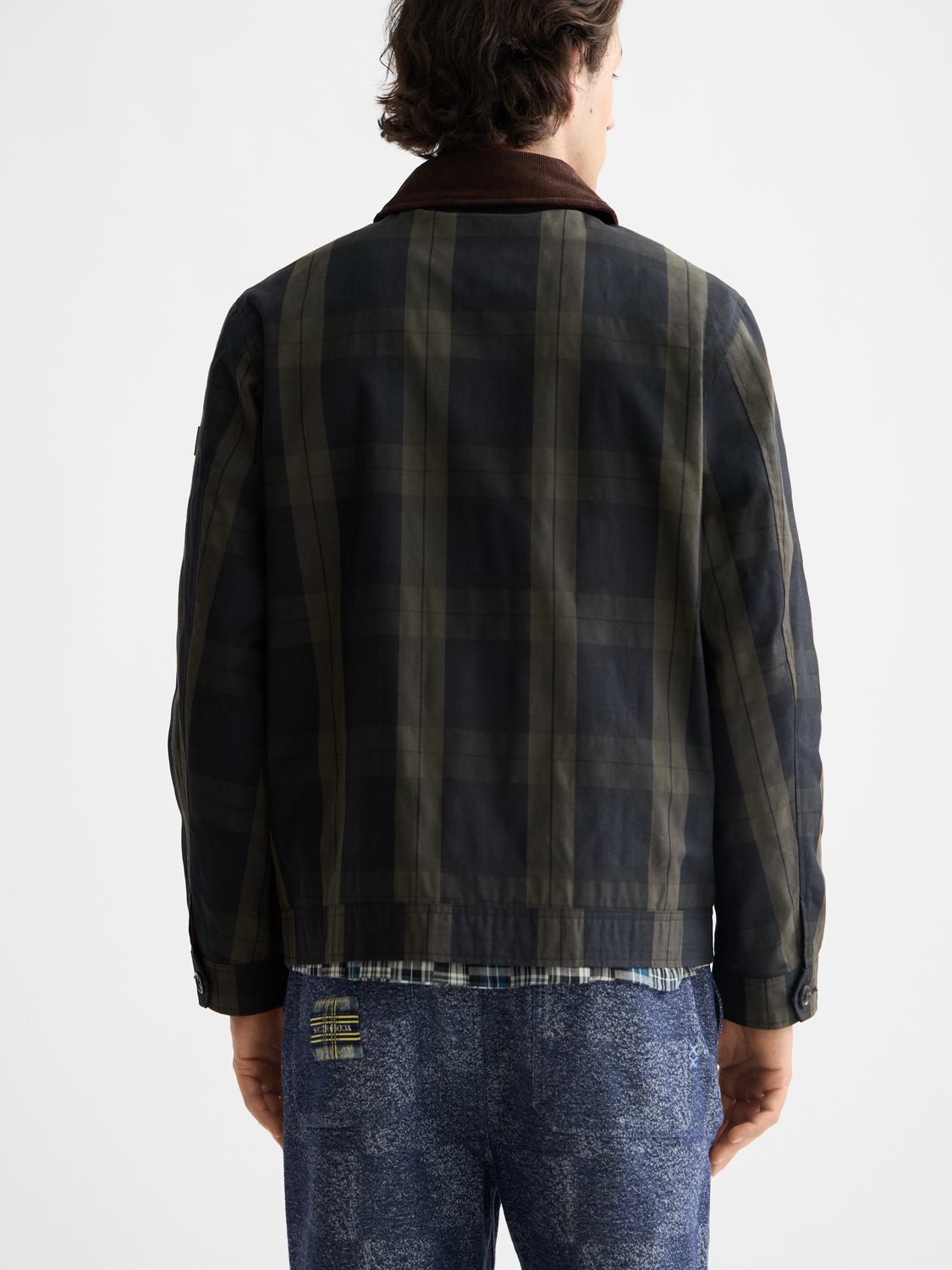 Wax cotton jacket