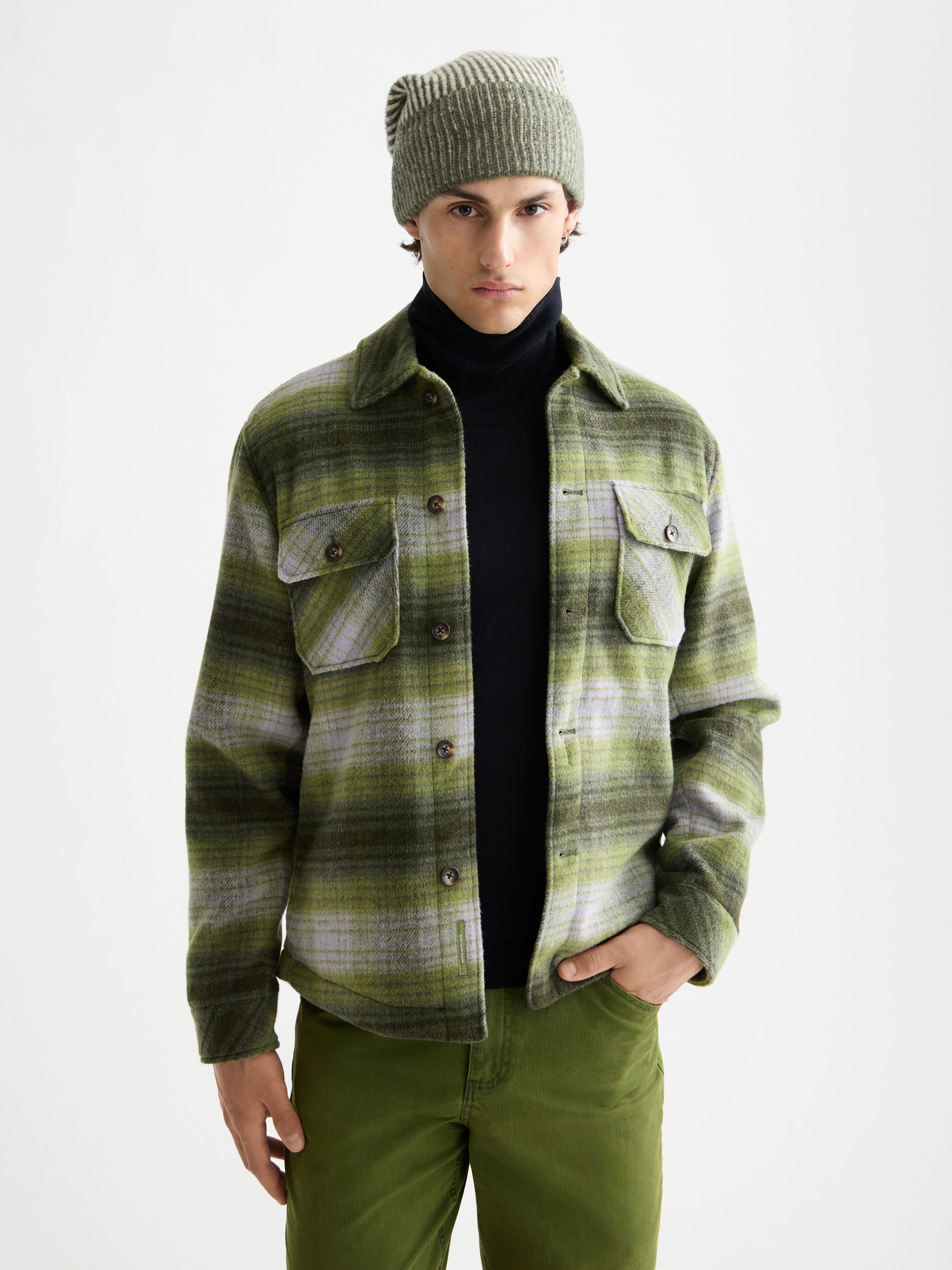 Check overshirt