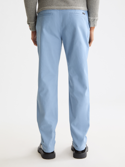 Seasonal core - Stuart - Slim-fit washed cotton blend chino