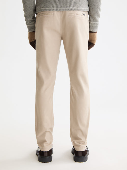 Seasonal core - Mott - Washed cotton blend chino