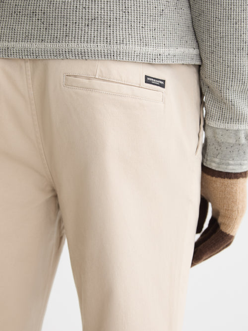 Seasonal core - Mott - Washed cotton blend chino
