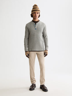 Seasonal core - Mott - Washed cotton blend chino