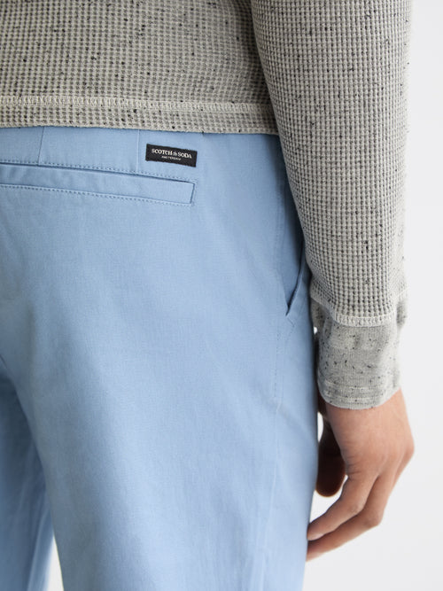 Seasonal core - Mott - Washed cotton blend chino