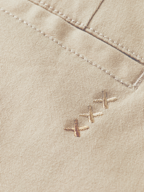 Seasonal core - Drift - Washed cotton blend chino